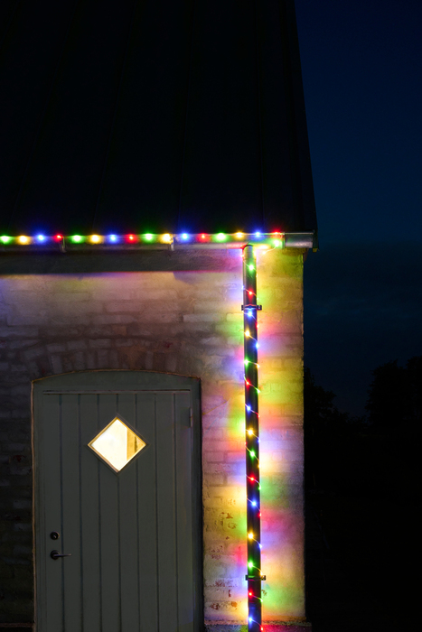 Lyskæde Flex 200 LED multi 19,9 meter